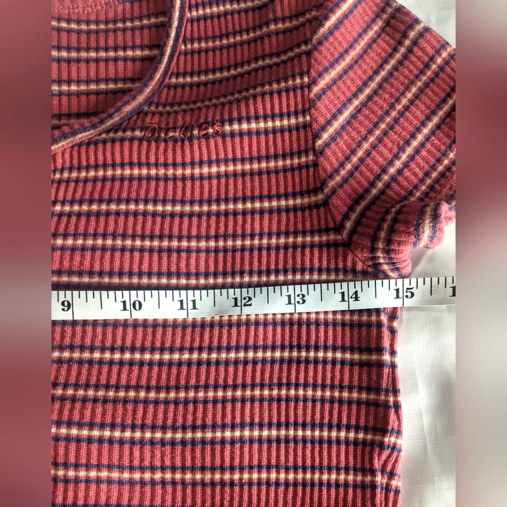 Dickies Women's Striped Crop Top - Picture 4 of 7